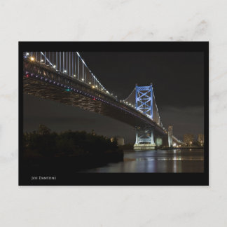 Cartão Postal Ben Franklin Bridge