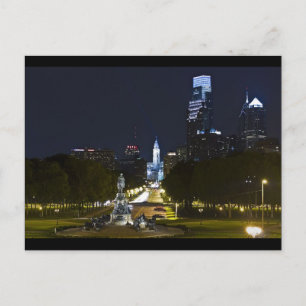 Cartão Postal Ben Franklin Parkway