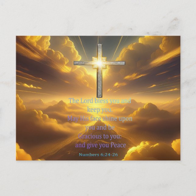 Cartão Postal Bênção (Frente)