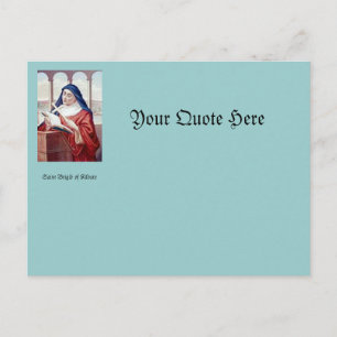 Cartão Postal Bênção Da Brigada Santo