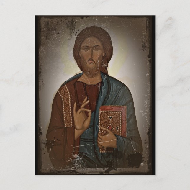 Cartão Postal Bênção de Jesus (Frente)