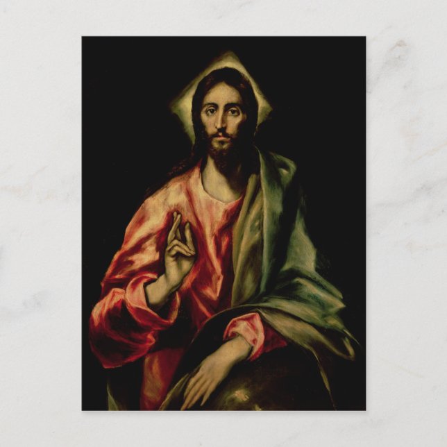 Cartão Postal Bênção do cristo (Frente)