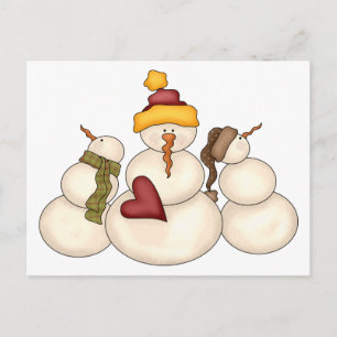 Cartão Postal Bênçãos de inverno ・ Neves