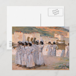 Cartão Postal Bênçãos de Páscoa. Belas Artes