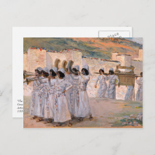 Cartão Postal Bênçãos de Páscoa. Belas Artes