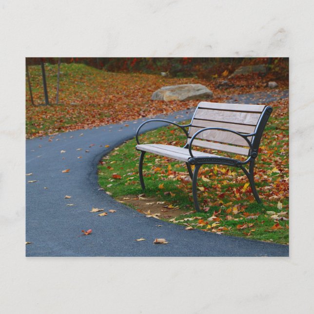Cartão Postal Bench na caminhada 2 (Frente)