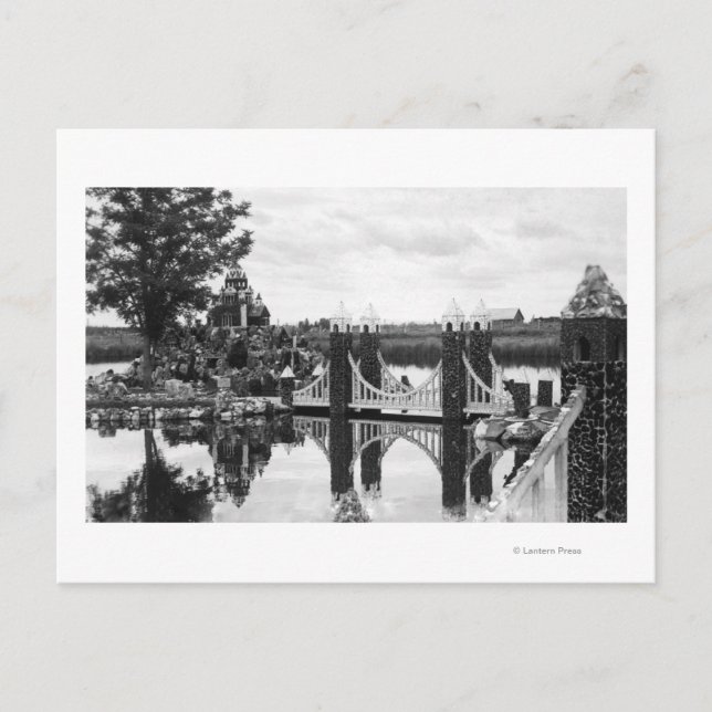 Cartão Postal Bend, ÓOregon Peterson's Rock Garden Fotografia (Frente)