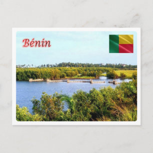Cartão Postal Benim - Panorama -