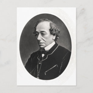 Cartão Postal Benjamin Disraeli c.1874
