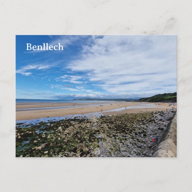 Cartão Postal Benllech (Frente)