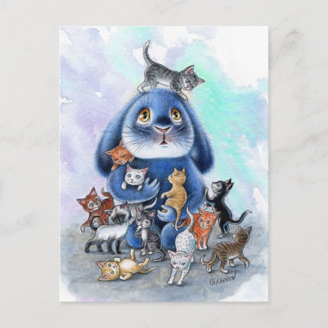 Cartão Postal Benny Blue - Cartão-postal catódico (Frente)