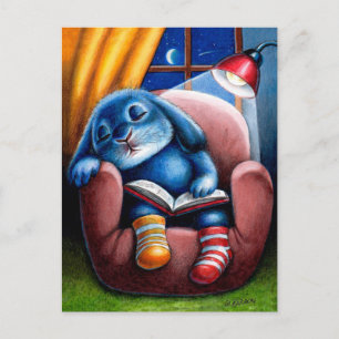 Cartão Postal Benny Blue - Cartão-postal de leitura