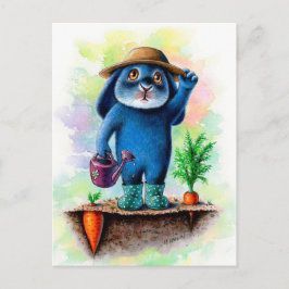 Cartão Postal Benny Blue - Cartão-postal para jardinagem