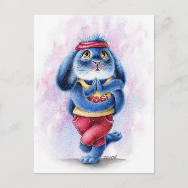 Cartão Postal Benny Blue - Cartão-postal Yogi (Frente)