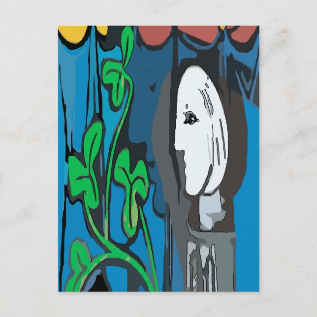 Cartão Postal Ben's Bust , editar texto (Frente)