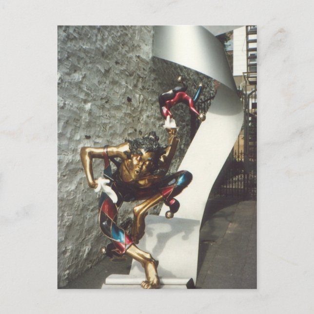 Cartão Postal Benvinda um la Ville de Quebeque! (Frente)