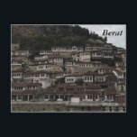 Cartão Postal Berat<br><div class="desc">Casas tradicionais,  Berat,  Albânia</div>