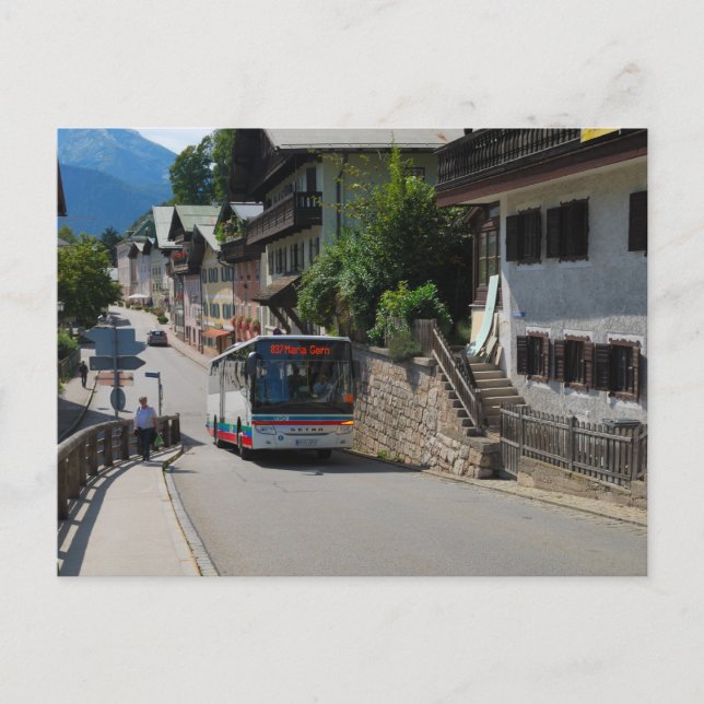 Cartão postal Berchtesgaden (Frente)
