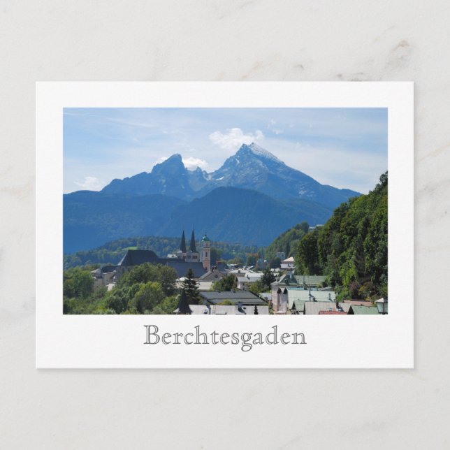 Cartão postal Berchtesgaden (Frente)