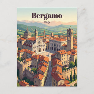 Cartão Postal Bérgamo, Itália