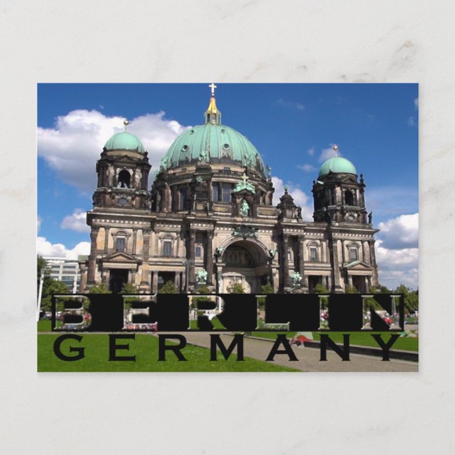 Cartão Postal Berlim (Frente)