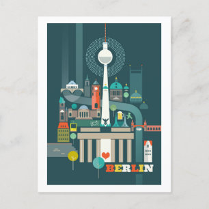 Cartão postal Berlim