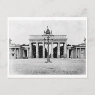 Cartão Postal Berlim, Alemanha, Land de Brandeburgo, Gate Vintag