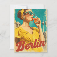 Berlim anos 50 retrô