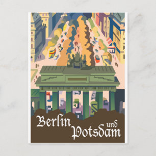 Cartão Postal Berlim e Potsdam