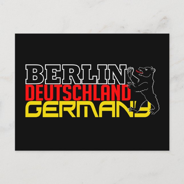 cartão postal BERLIN (Frente)