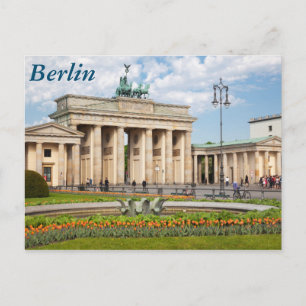 Cartão Postal Berlin Brandenburger Tor