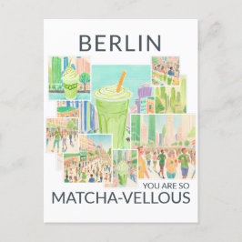 Cartão Postal Berlin (deine Stadt), You Are So Matcha-vellous,