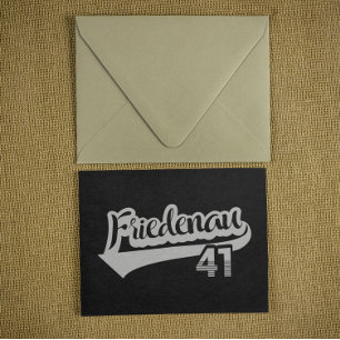 Cartão Postal Berlin Friedenau 41 Classic City Number