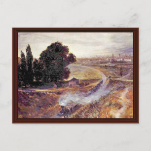 Cartão Postal Berlin-Potsdamer Bahn Por Menzel Adolph Von