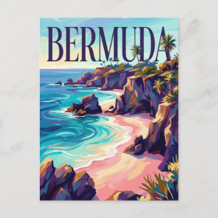 Cartão Postal Bermuda Costa Sul Bermuda