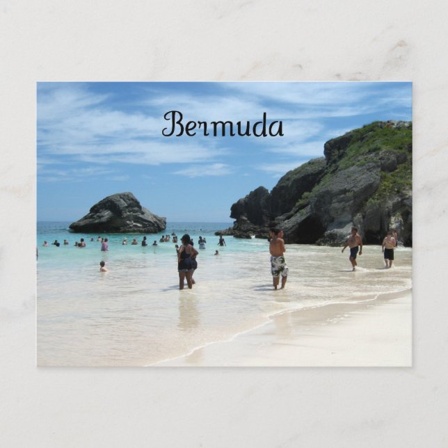Cartão Postal Bermudas (Frente)