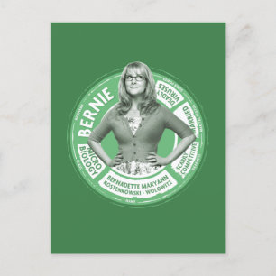 Cartão Postal Bernadette Info Graphic