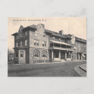 Cartão Postal Bernardsville NJ Inn, 1910