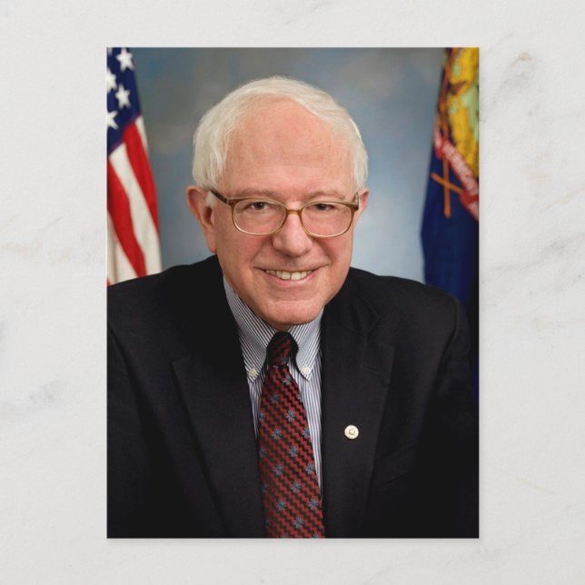 Cartão postal Bernie Sanders (Frente)