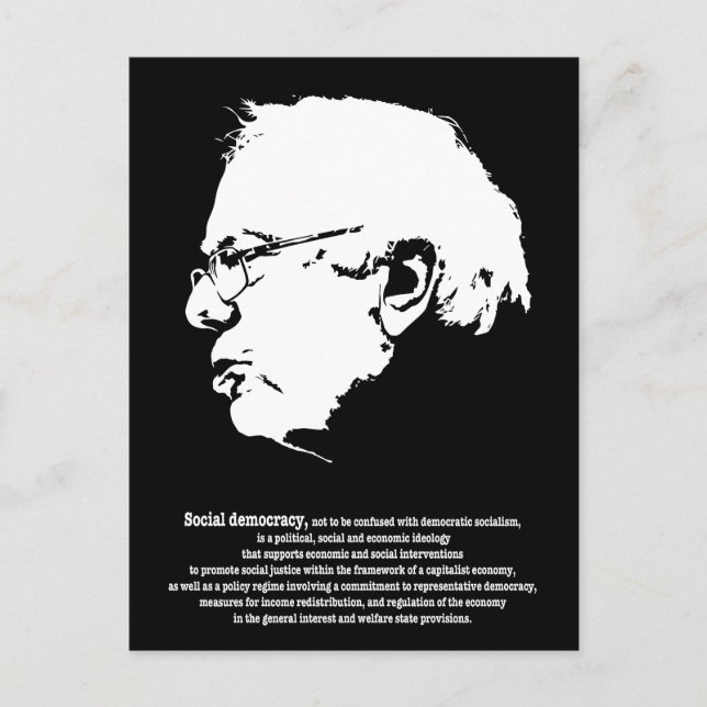 Cartão Postal bernie Stark (Frente)