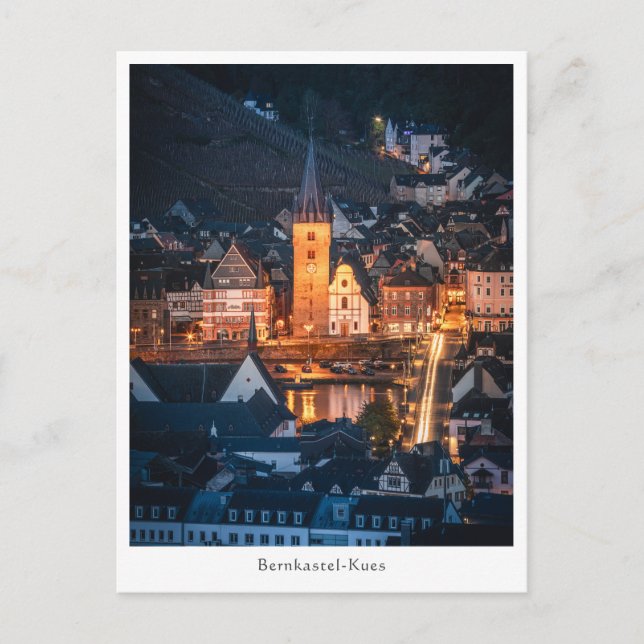 Cartão Postal Bernkastel-Kues (Frente)