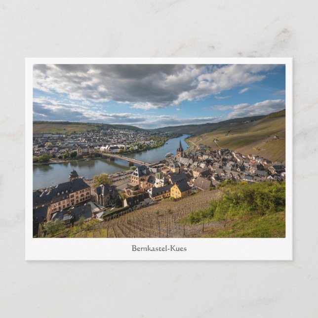 Cartão Postal Bernkastel-Kues (Frente)
