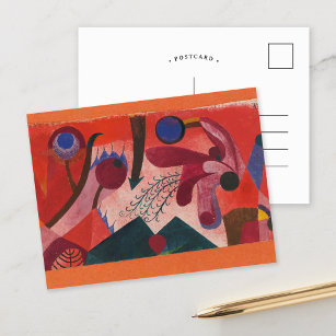 Cartão Postal Berries venenosos   Paul Klee