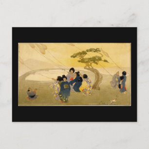 Cartão Postal Bertha Boynton Lum Kites