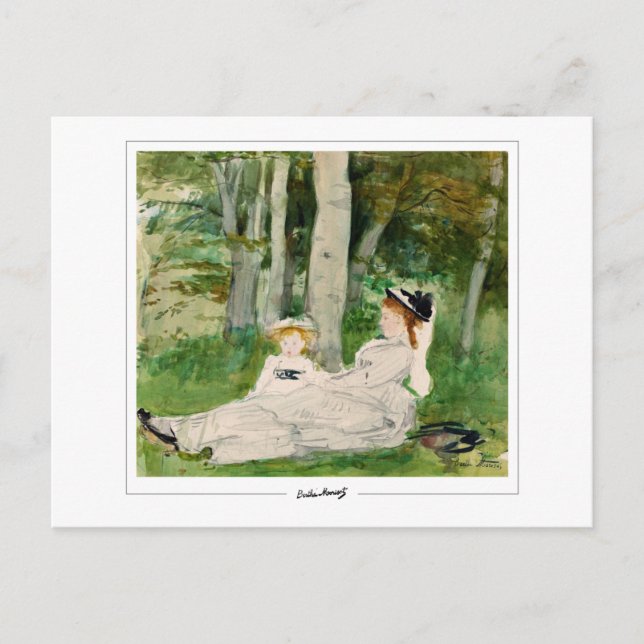 Cartão Postal Berthe Morisot #100 - Belas Artes (Frente)