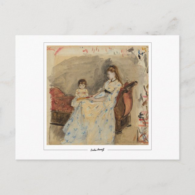 Cartão Postal Berthe Morisot #247 - Arte Refinada (Frente)