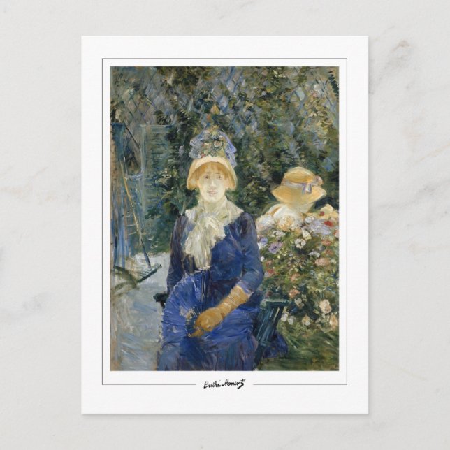 Cartão Postal Berthe Morisot #328 - Belas Artes (Frente)