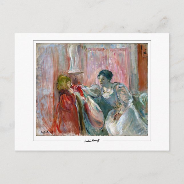 Cartão Postal Berthe Morisot #341 - Arte Fina (Frente)