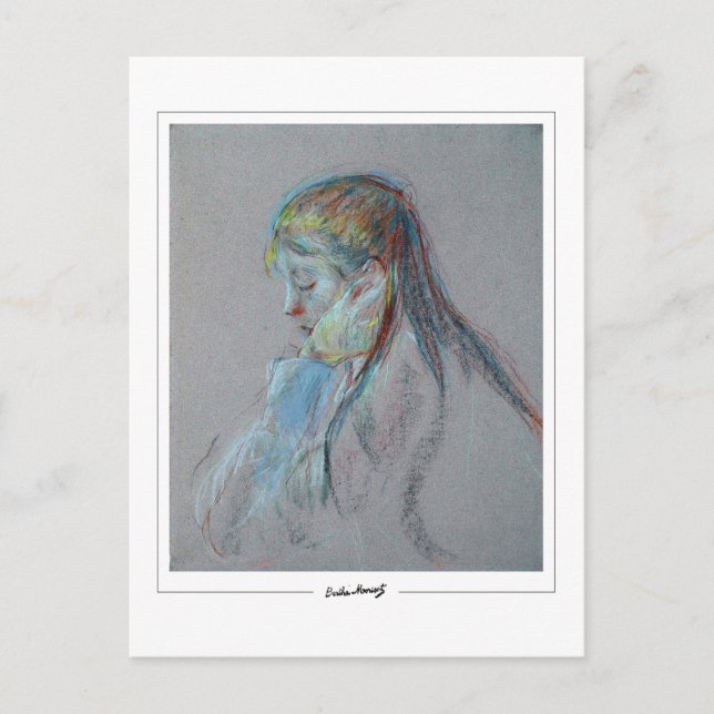 Cartão Postal Berthe Morisot #372 - Belas Artes (Frente)