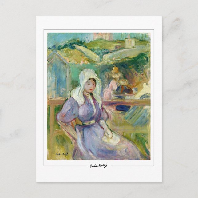 Cartão Postal Berthe Morisot #395 - Belas Artes (Frente)